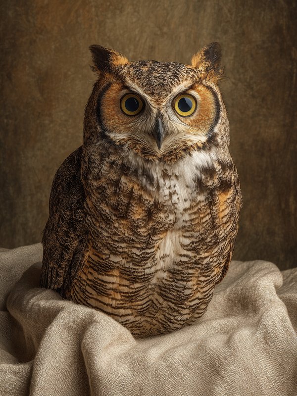 Great Horned Owl — ingredient reference image
