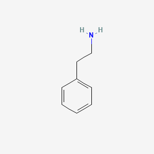 2D structure of phenethylamine