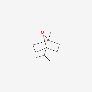2D Lewis structure of 1,4-cineole