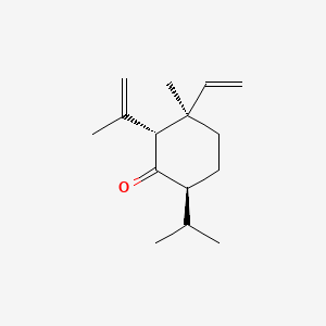 2D Lewis structure of epishyobunone