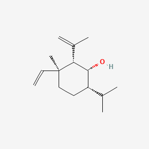 2D Lewis structure of shyobunol