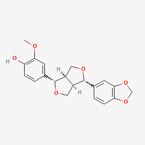 2D Lewis structure of piperitol