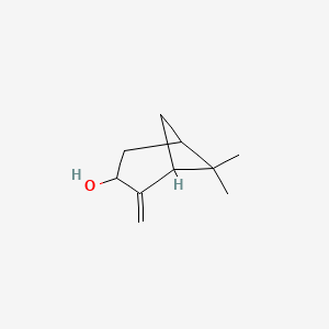 2D Lewis structure of pinocarveol