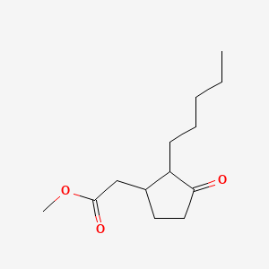2D Lewis structure of methyl dihydrojasmonate