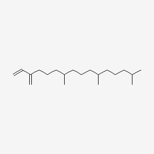 2D Lewis structure of neophytadiene