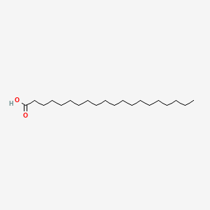 2D structure of arachidic acid