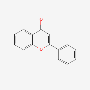 2D structure of flavone