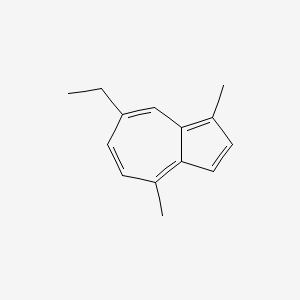 2D structure of chamazulene