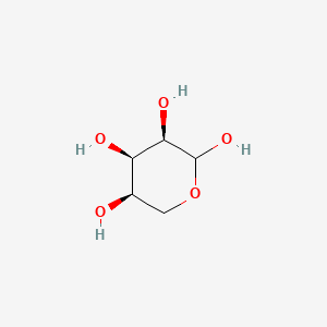 2D Lewis structure of d-ribose