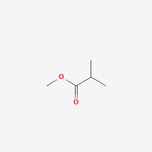 2D structure of methyl isobutyrate
