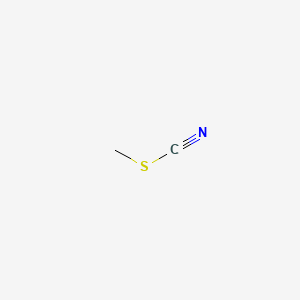 2D structure of methyl thiocyanate