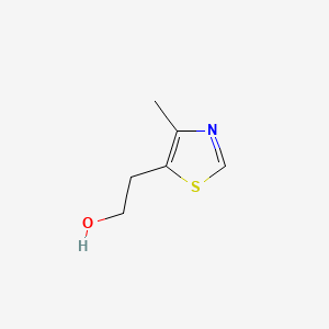 2D structure of 4-methyl-5-thiazoleethanol