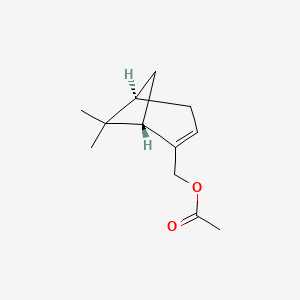 2D structure of myrtenyl acetate
