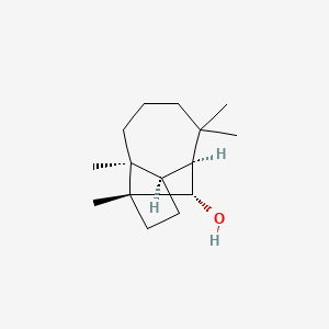 2D Lewis structure of longiborneol