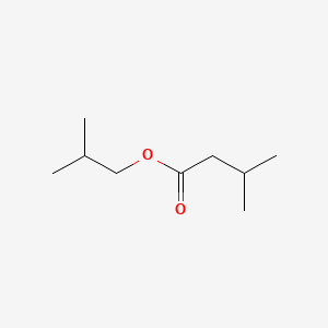 2D structure of isobutyl isovalerate