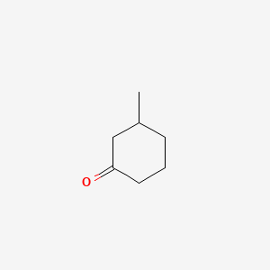 2D Lewis structure of 3-methylcyclohexanone