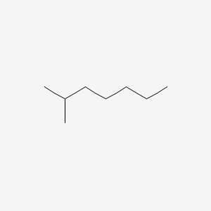 2D structure of 2-methylheptane