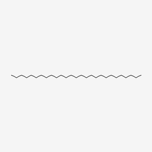 2D structure of heptacosane