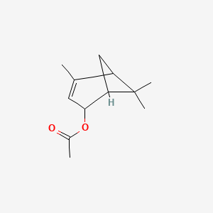 2D structure of verbenyl acetate