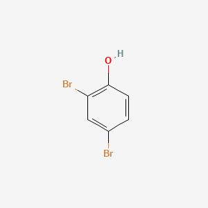 2D structure of 2,4-dibromophenol