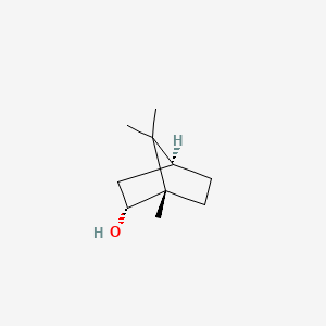 2D structure of (-)-borneol