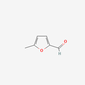 2D Lewis structure of 5-methylfurfural