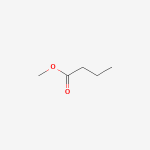 2D structure of methyl butyrate