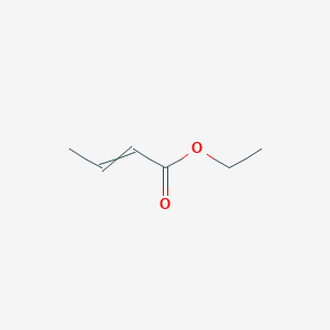 2D structure of ethyl crotonate