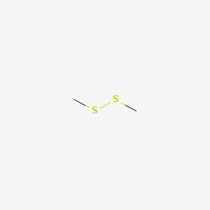 2D structure of dimethyl disulfide