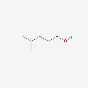 2D Lewis structure of 4-methyl-1-pentanol