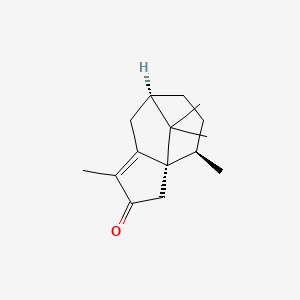 2D structure of cyperotundone