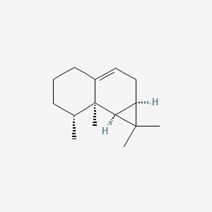 2D Lewis structure of aristolene