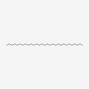 2D Lewis structure of nonacosane