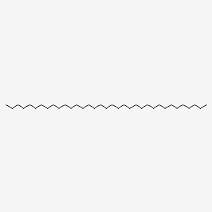 2D Lewis structure of pentatriacontane