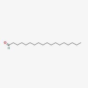 2D structure of octadecanal