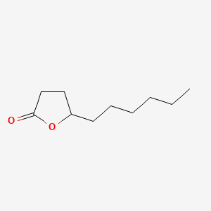 2D structure of gamma-decalactone