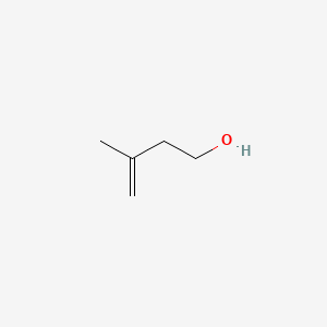 2D structure of 3-methyl-3-buten-1-ol