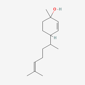 2D Lewis structure of zingiberenol