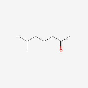 2D structure of 6-methyl-2-heptanone