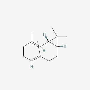 2D Lewis structure of bicyclogermacrene