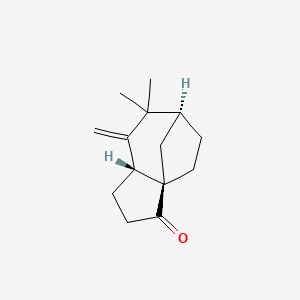 2D Lewis structure of khusimone
