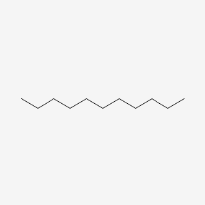 2D Lewis structure of undecane