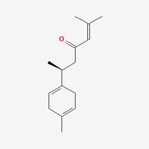 2D Lewis structure of turmerone