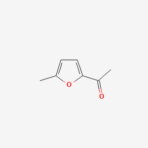 2D Lewis structure of 2-acetyl-5-methylfuran