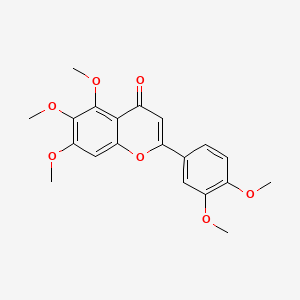 2D Lewis structure of sinensetin