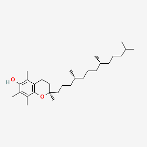 2D Lewis structure of α-tocopherol