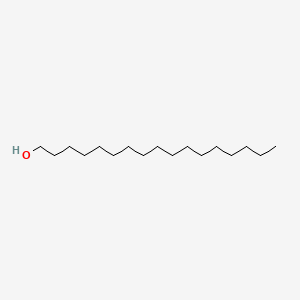 2D structure of 1-heptadecanol