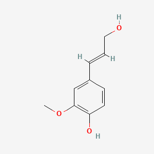 2D Lewis structure of coniferyl alcohol
