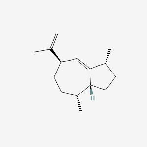 2D Lewis structure of (+)-gamma-gurjunene
