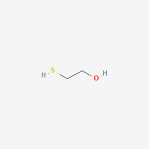 2D Lewis structure of 2-mercaptoethanol